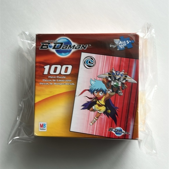 ❤️ BNIB Sealed Battle B-Daman 100 Pce Puzzle 10”x 13” Hasbro Milton Bradley - Picture 7 of 7